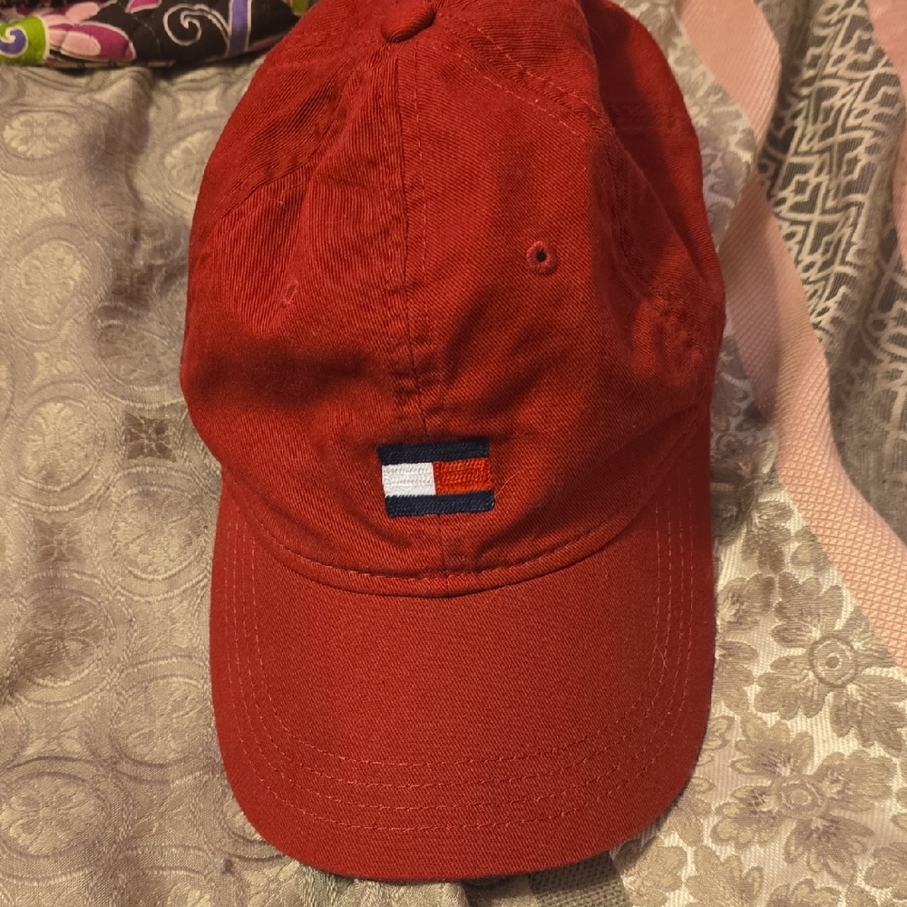 Tommy Hilfiger Classic Red Baseball Cap